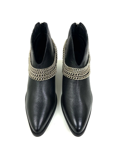 Chained Western Bootie