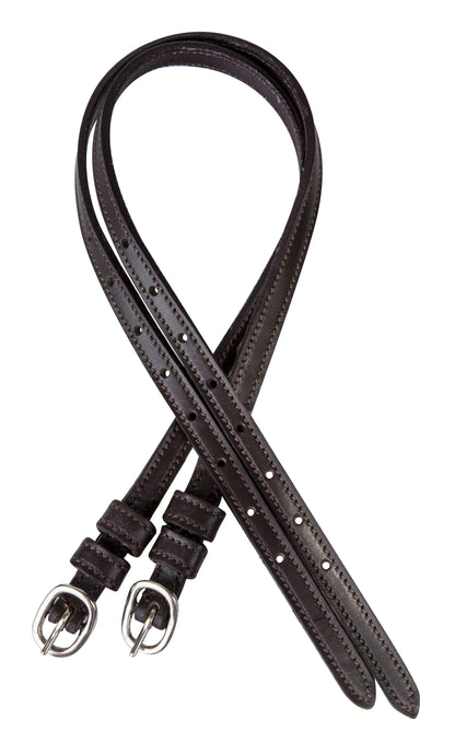 Da Vinci Leather Spur Straps with Loops