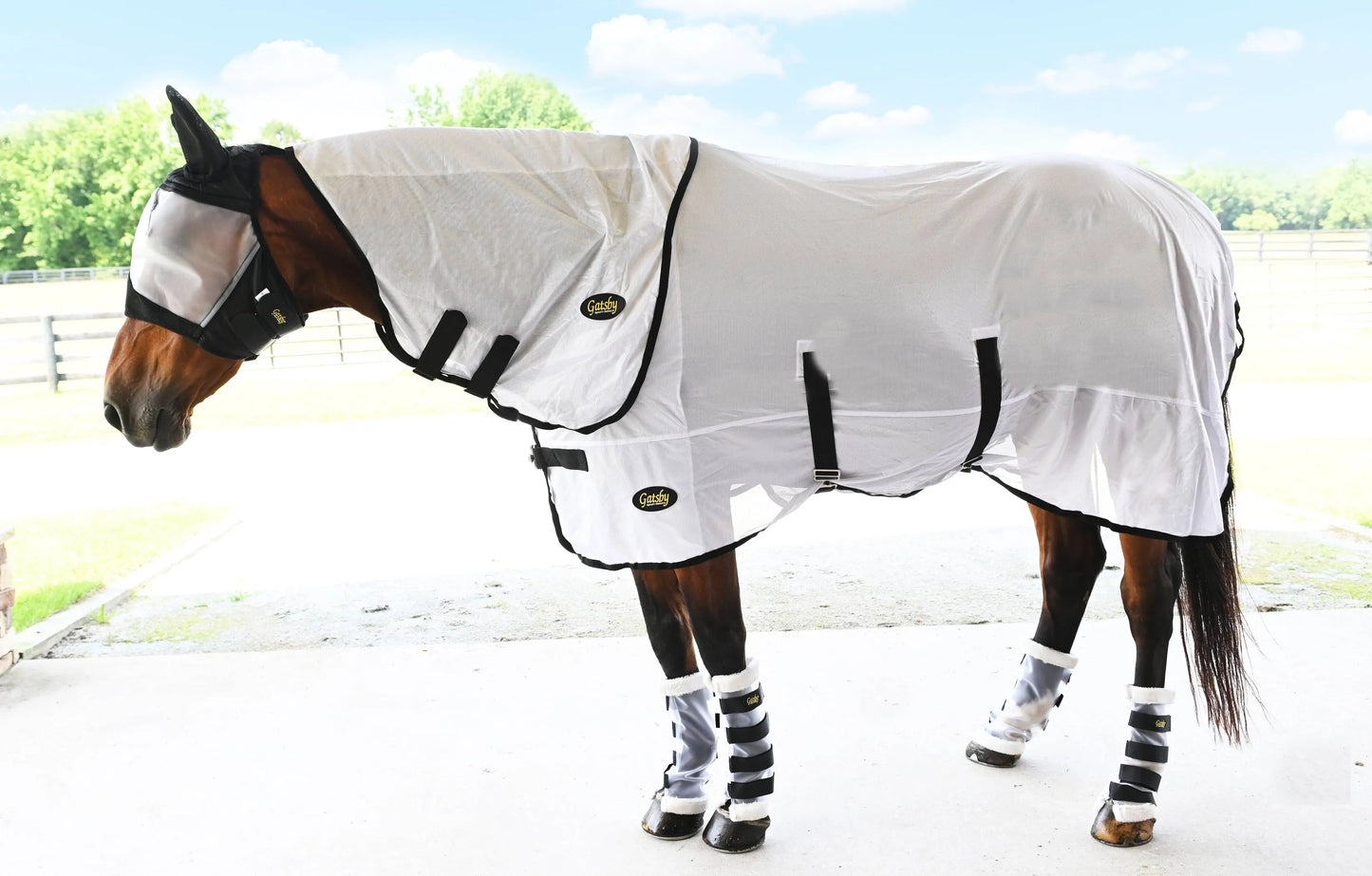 Gatsby Cool-Mesh Matching Fly Neck Cover