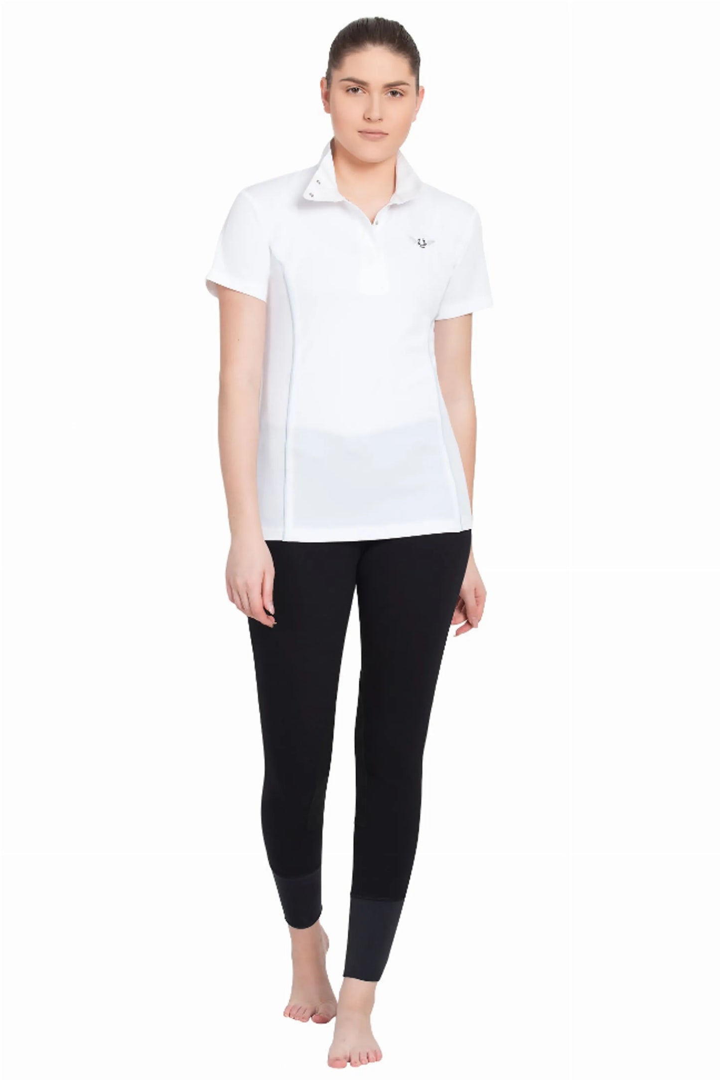 TuffRider Ladies Kirby Kwik Dry Short Sleeve Show Shirt