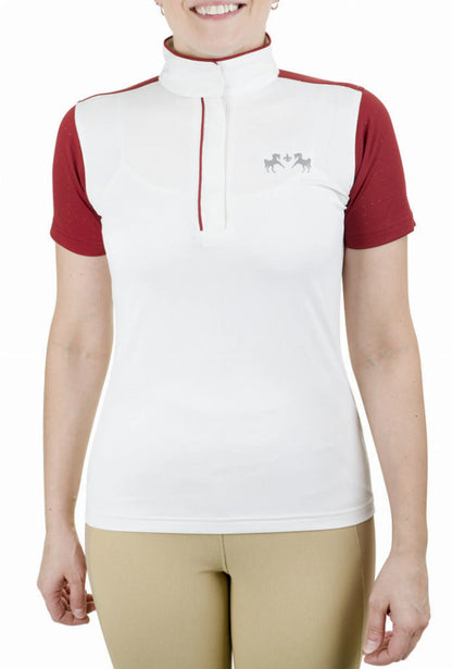 Equine Couture Ladies Magda Equicool Short Sleeve Show Shirt