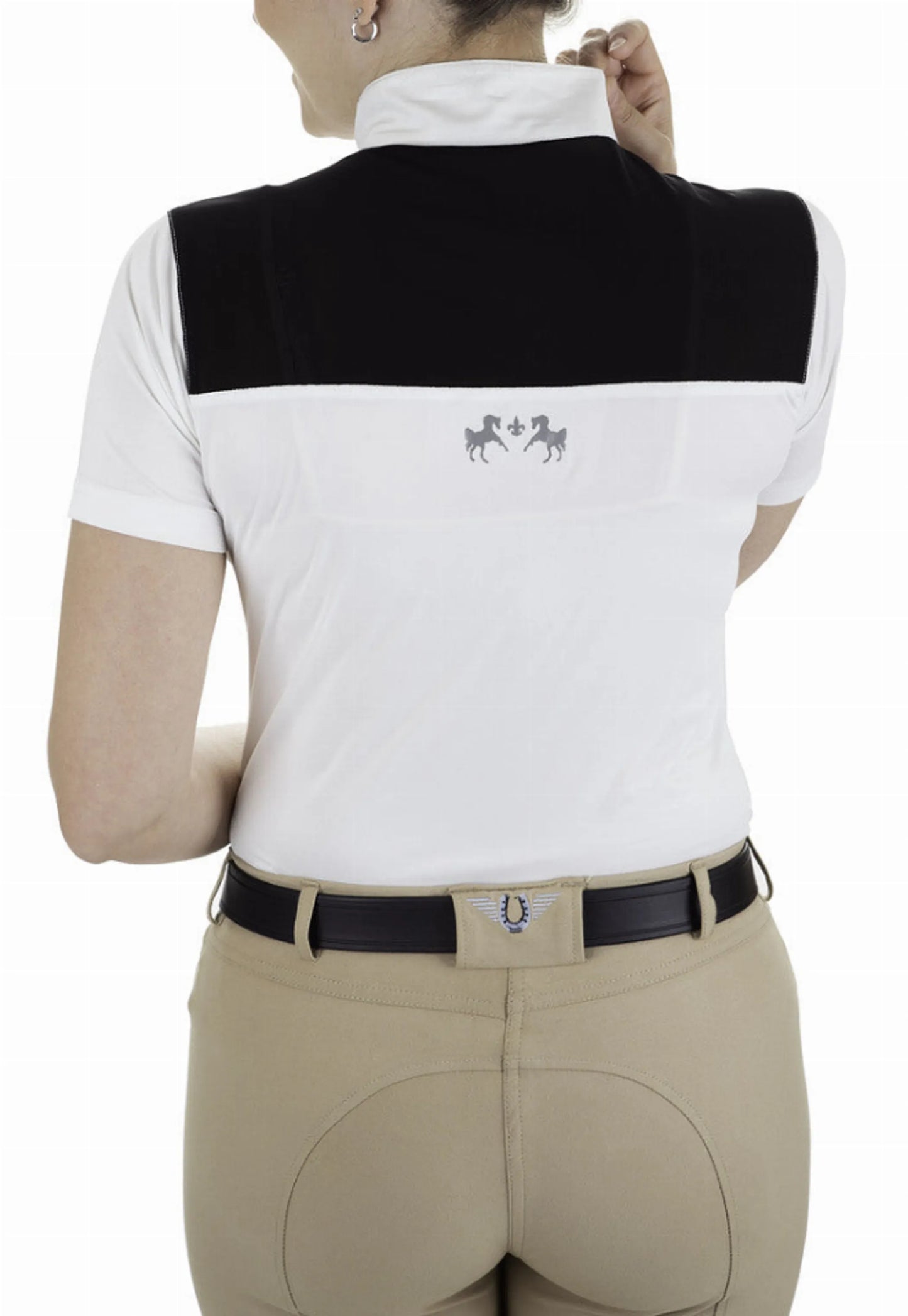 Equine Couture Women Nicolette EquiCool Short Sleeve Show Shirt