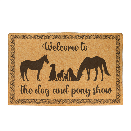 The Welcome Mat Every Horse and Dog Home Needs!