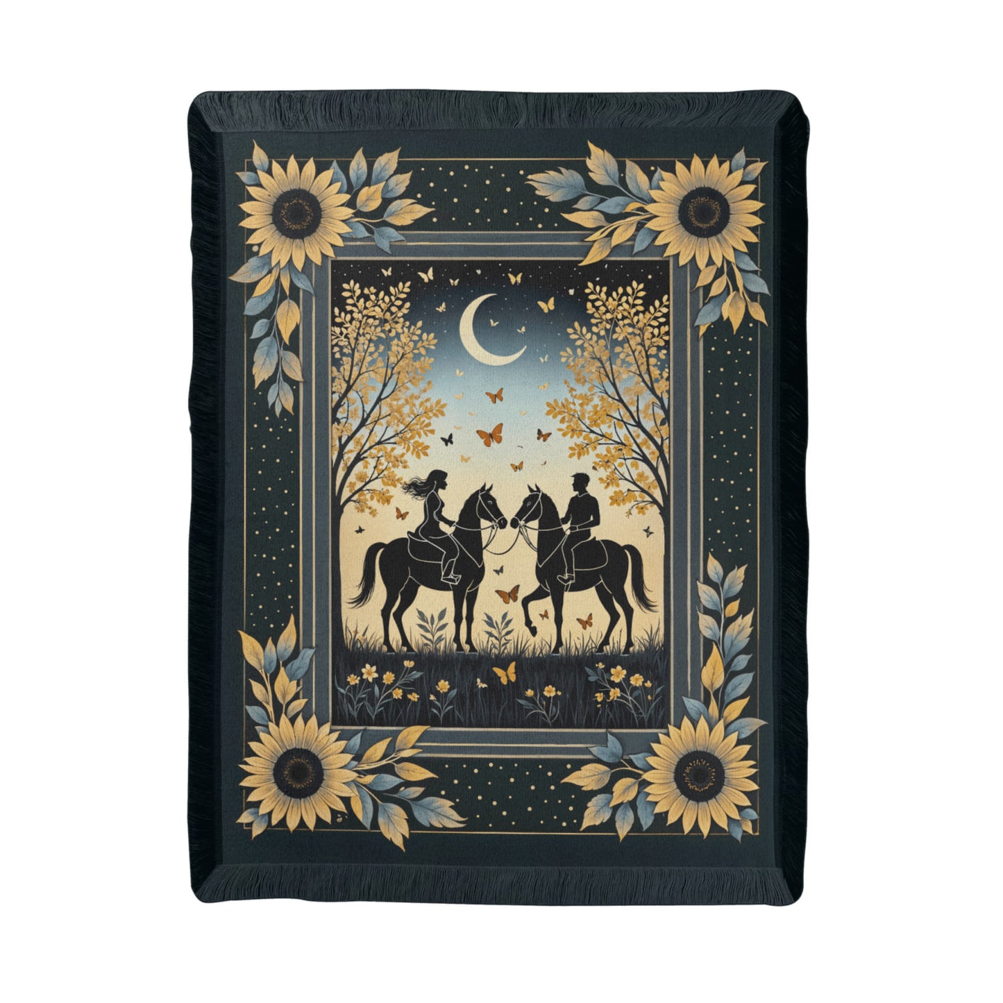 You, Me and Horses Forever - Keepsake Woven Blanket